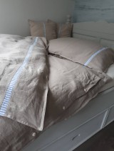 Úžitkový textil - Ľanové posteľné obliečky Mediteran Style - 8523692_