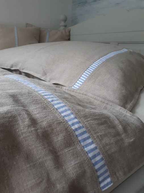 Ľanové posteľné obliečky Mediteran Style
