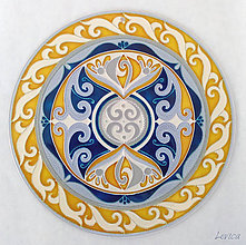 Dekorácie - Mandala Nirvána - 8525438_