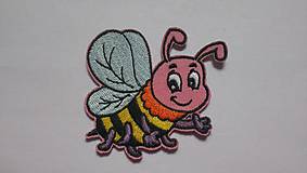 Galantéria - Nažehľovačka Veselá včielka - 8527653_