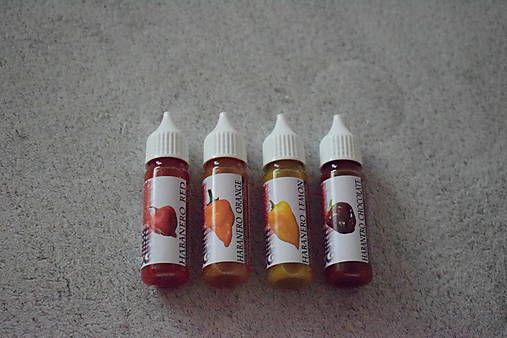 Iné potraviny - Chilli prírodné ochucovadlá - Habanero set 4ks - 8535213_
