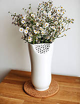White Flower (porcelánová váza)