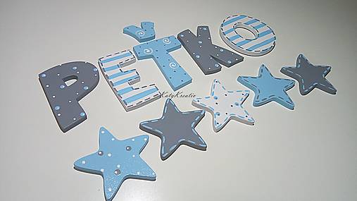 Tabuľky - 8cm písmenká - 8548151_