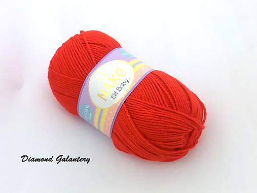 Galantéria - Elit Baby - 207 - červená - 8548081_
