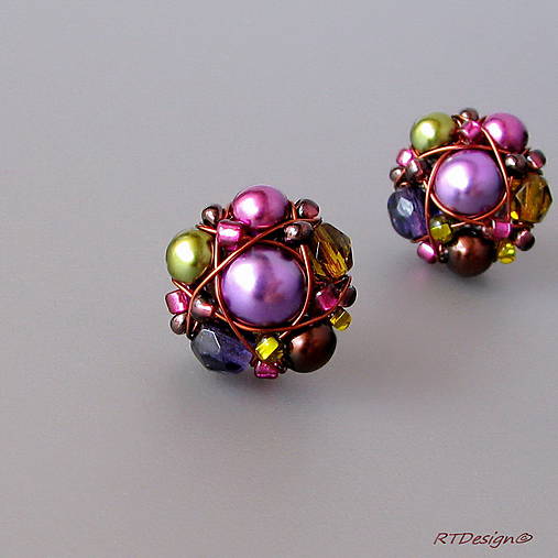 Náušnice - Napichovačky WITCH - 8550322_