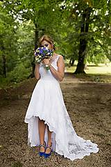 Šaty - svadobné šaty Kika / biele - 8556126_