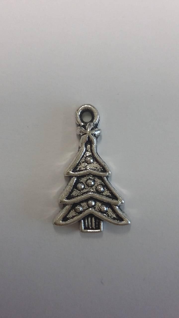 Prívesok strieborný vianočný stromček 1,8 x 1,3 cm