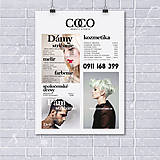 Grafika - Cenník pre beauty salón COCO - 8558965_