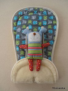 Detský textil - MERINO podložka do kočíka BUGABOO Bee / Buffalo/ Cameleon/ Donkey/ Joolz 100% WOOL - 8565473_