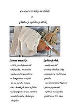 Úžitkový textil - Vrecko na chlieb z ľanového plátna 50x30cm - 8566373_