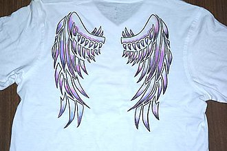 Topy, tričká, tielka - Anjelské krídla - 8570434_