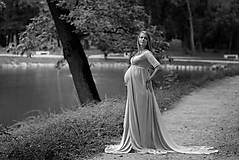 Tehotenské oblečenie - Šaty na fotenie - 8569053_