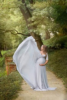 Tehotenské oblečenie - Šaty na fotenie - 8569044_