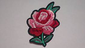 Galantéria - Nažehľovačka Ružová ružička - typ A. (NZ320) - 8573055_