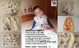 Detský textil - Spací vak pre bábätko ZIMNÝ 100% MERINO 0-6 mesiacov/ zavinovačka/ perinka - 8580596_