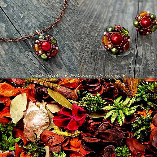 Náhrdelníky - Náhrdelník POTPOURRI - 8576862_