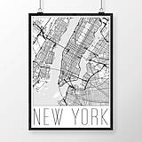 Obrazy - NEW YORK, moderný, biely - 8592583_
