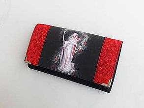 Peňaženky - Death - 17 cm i na karty - 8591104_