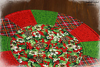 Úžitkový textil - prestierania "home for the holidays" - 8593023_