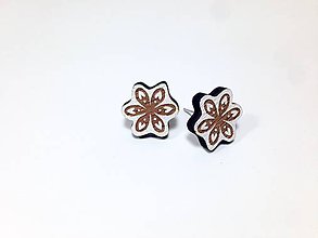 Náušnice - Ľudovky kvet II.  - 8598368_