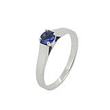 Prstene - Zafírový prsteň II - 8604203_