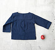 Detské oblečenie - Detský ľanový top - rôzne farby - 8610638_