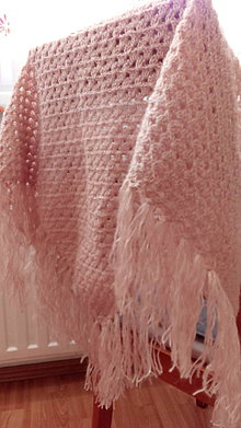 Šatky - Luxusná púdrovo ružová šatka - 8614327_