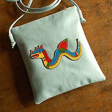 Iné tašky - Mořský drak - kožená crossbody taška - 8619285_