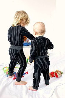 Detské oblečenie - Dvojité "rastúce" nohavice, veľ. 105-122cm (4-6rokov) – MERINOVLNA - 19 Farieb - 8629522_