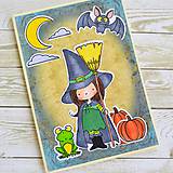 Papiernictvo - Halloweenska pohľadnica - 8634714_