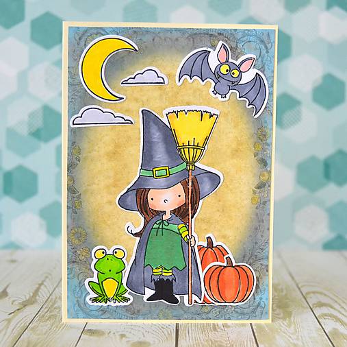 Halloweenska pohľadnica