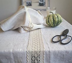 Úžitkový textil - Pravý vidiecky obrus - 8634730_