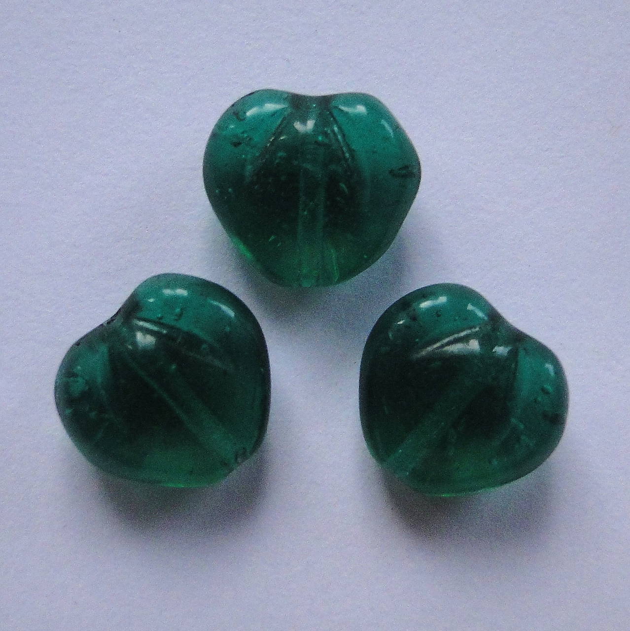 Skl.srdce 11mm-1ks (zelená)