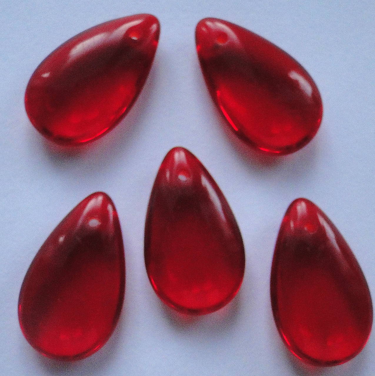 Skl.slza 17x10mm-červená-1ks