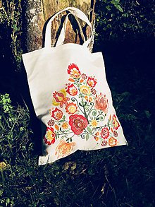 Nákupné tašky - Textilná taška „Ruslana“ - 8639700_