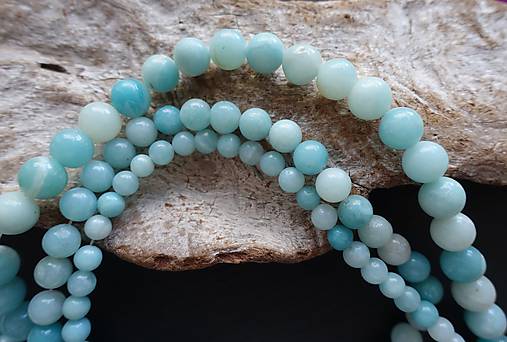 Minerály - Amazonit III 6mm - 8640090_