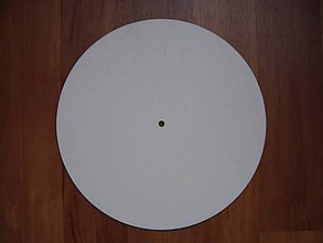 Polotovary - Kruh 30 cm - základ na hodiny - 8647389_