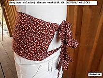 Úžitkový textil - Hrejivý vankúšik do mikrovlnky na bolesť chrbtice a krížov - 8648811_