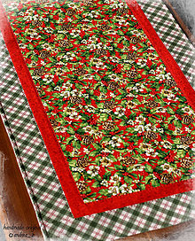 Úžitkový textil - vianočný obrus - 8648230_
