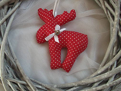 Dekorácie - Vianočné sobíky - 8650501_