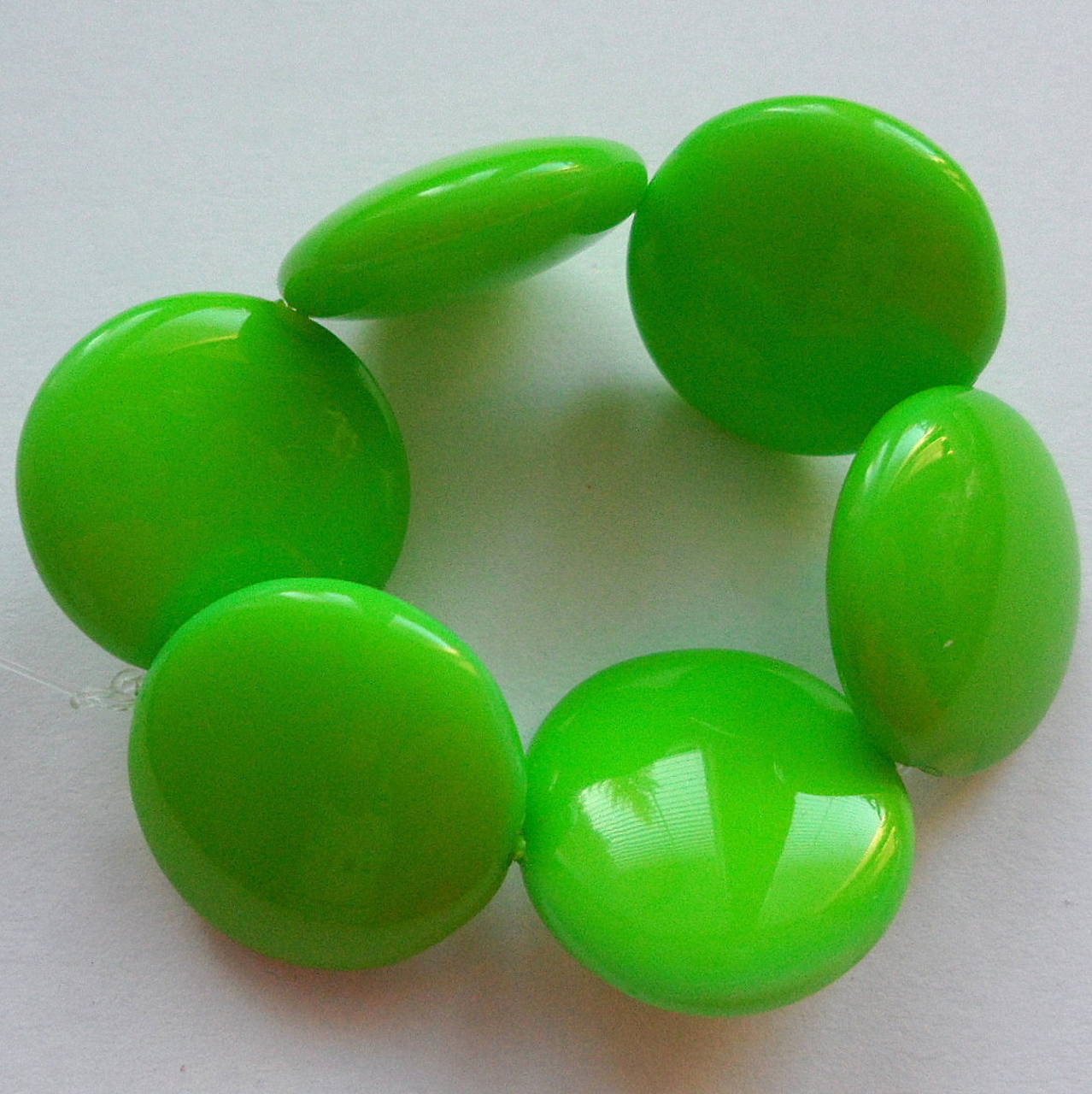 Skl.vosk.lentilky 17mm-6ks (zelená)