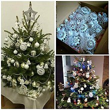Dekorácie - Vianočné gule - 8664295_