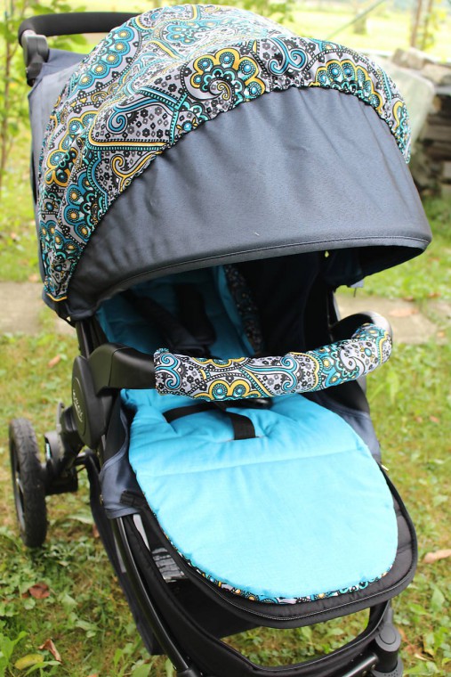 Detský textil - Set clona a obal na madielko - 8665047_