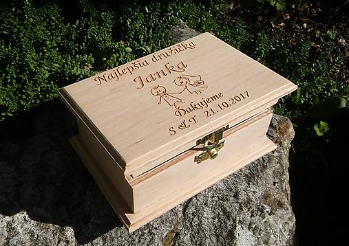 Úložné priestory & Organizácia - Mini šperkovnička - 8667526_