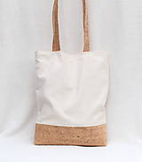 Nákupné tašky - Korková taška Simple - 8665531_