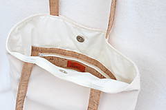 Nákupné tašky - Korková taška Simple - 8665534_