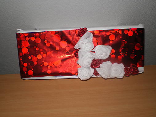 Nádoby - ozdobená krabica na zákusky - 8672543_