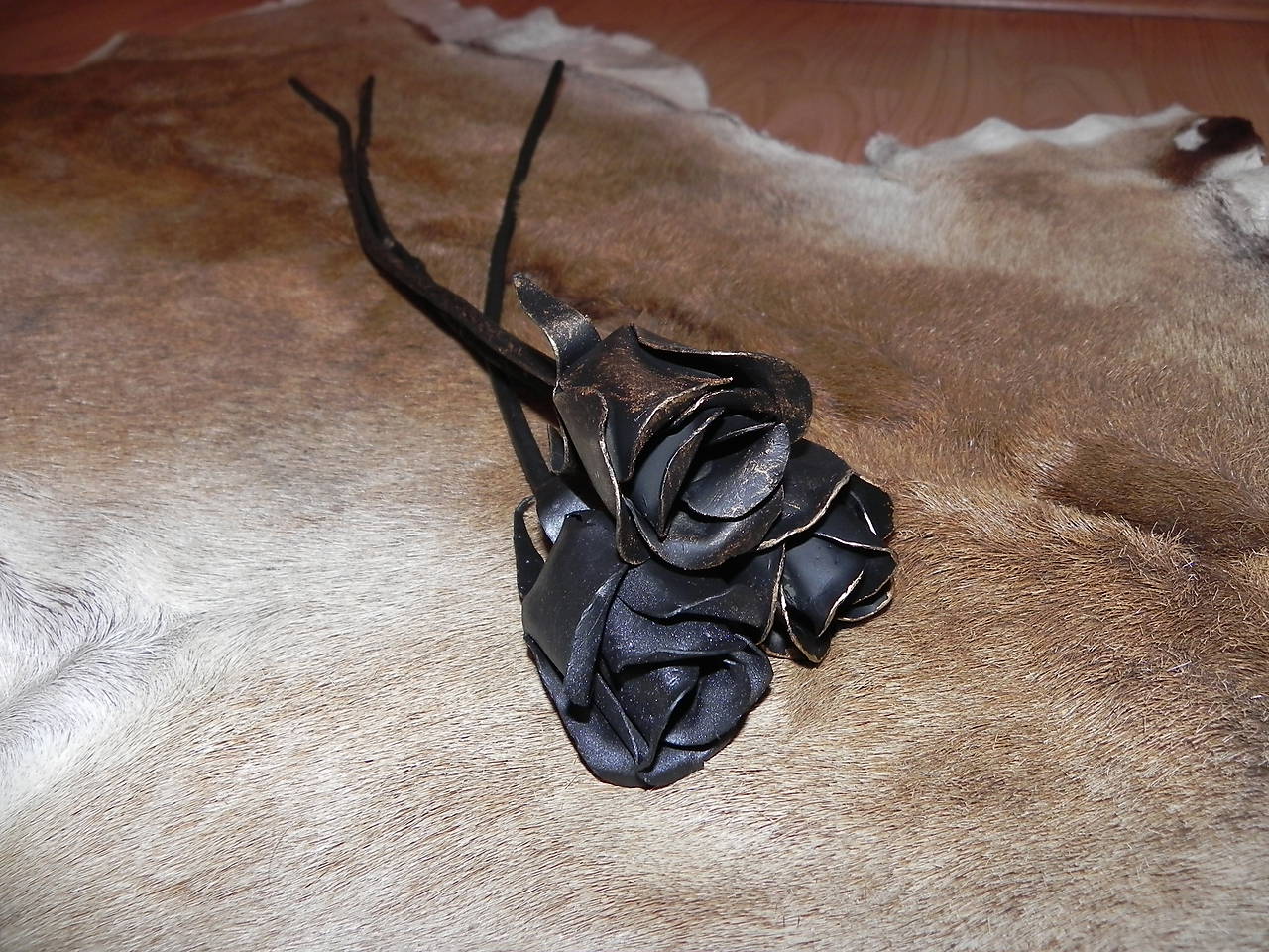Kovaná večná ruža:-)