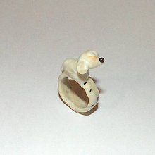 Prstene - Sklenený prsteň - 8680952_
