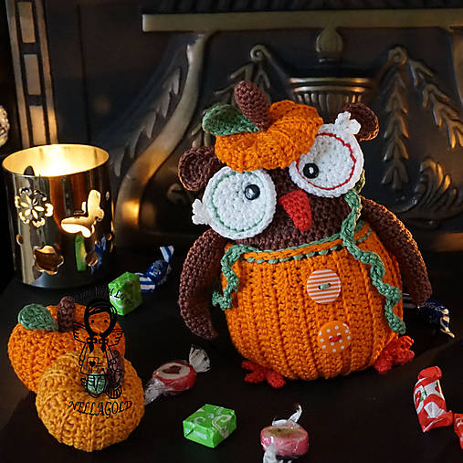 Návody a literatúra - 06 Halloween Sovička - návod 35 - 8683319_